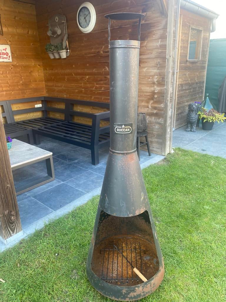 Buccan vuurschouw, Tuin en Terras, Ophalen, Gebruikt