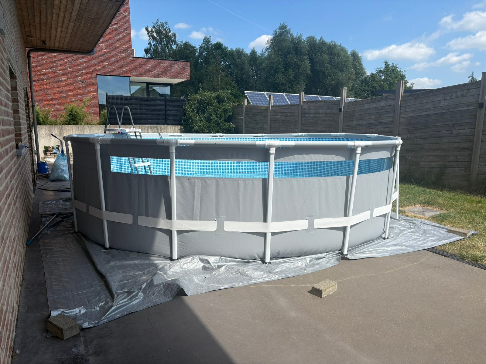 Index zwembad, Rond, Nieuw, Ophalen, 120 cm of meer