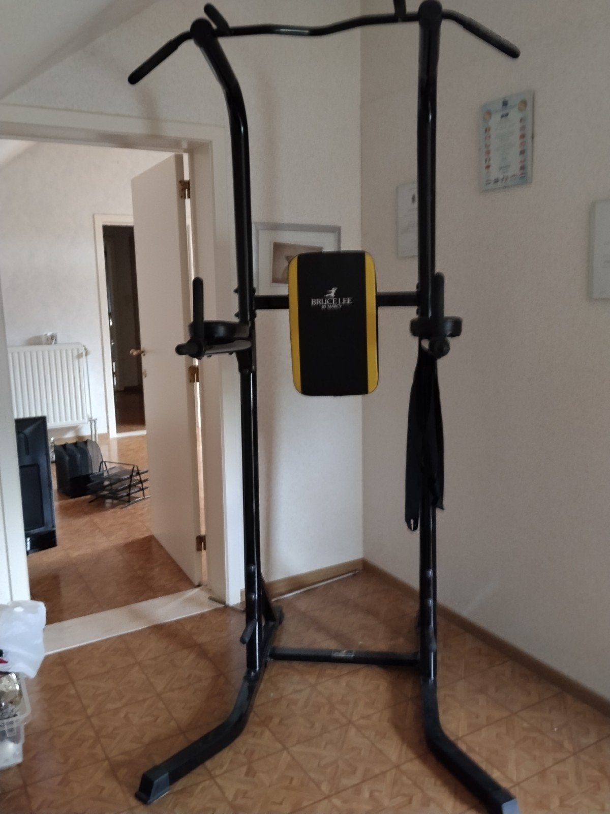 Marcy power tower, Sport en Fitness, Ophalen, Nieuw, Armen