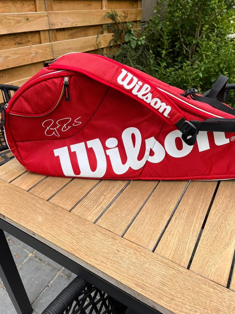 Sac tennis Wilson, Sports & Fitness, Tennis, Enlèvement, Comme neuf, Sac, Wilson