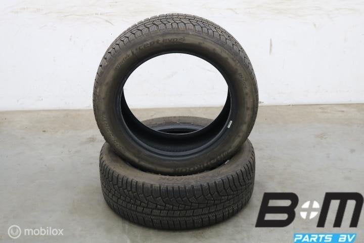 2 x 2055517 95V Hankook Evo2 7mm winter 2055517, Gebruikt, 17 inch, Band(en), Personenwagen