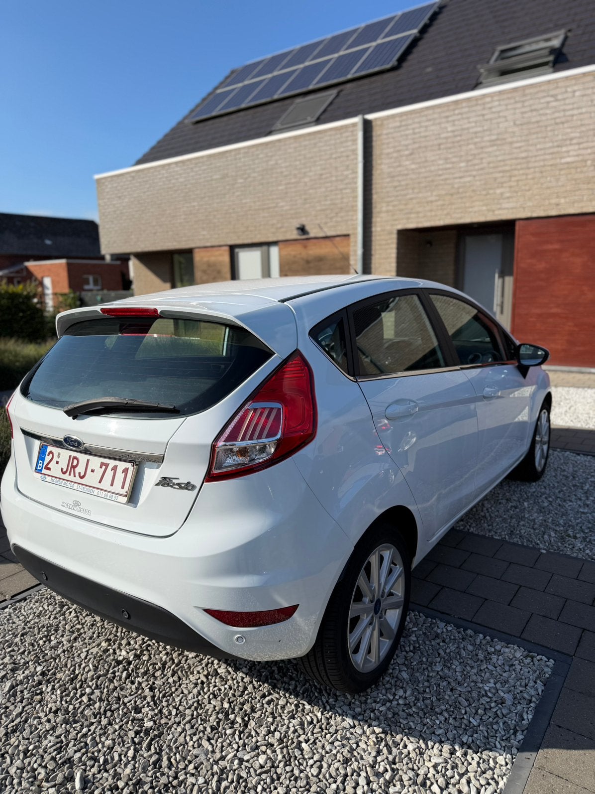Ford fiesta 2016 zeer proper!, Auto's, Handgeschakeld, Particulier, Onderhoudsboekje, Alarm
