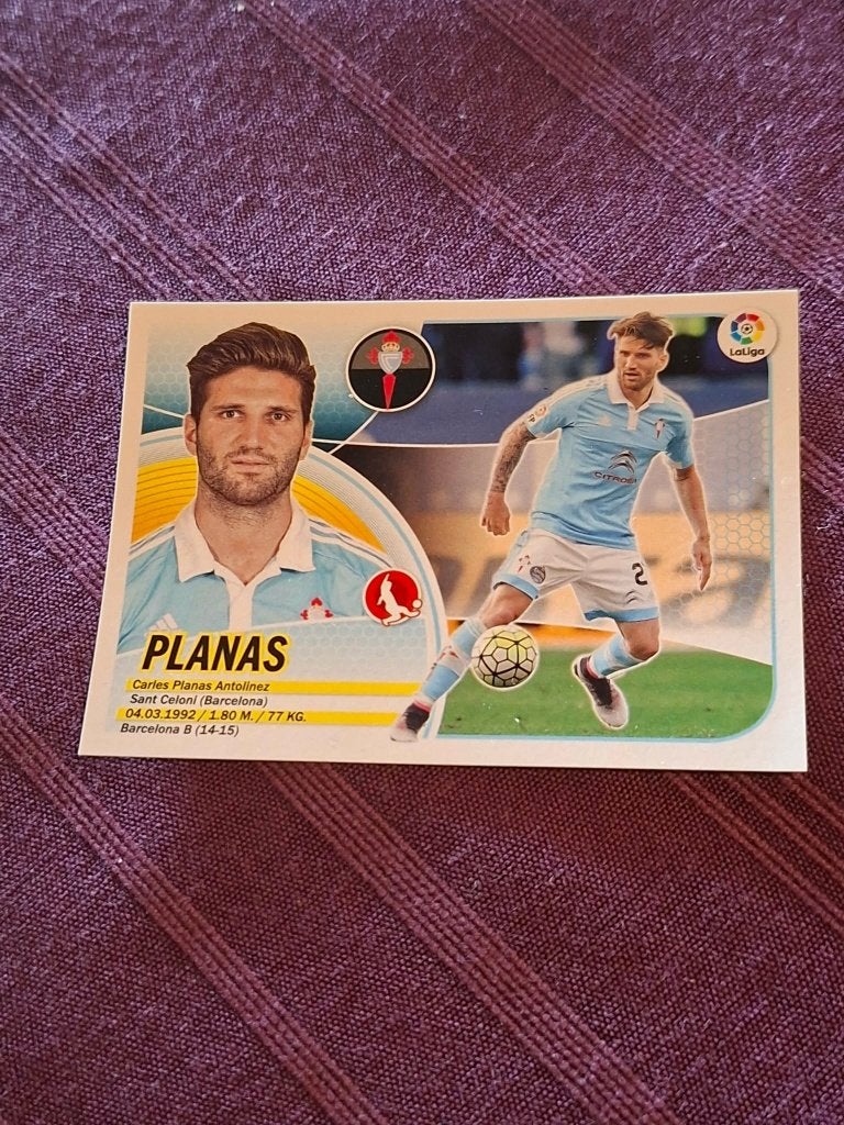Panini/Sticker:Carles Planas/Celta de Vigo/2016-2017, Ophalen of Verzenden, Nieuw, Poster, Plaatje of Sticker