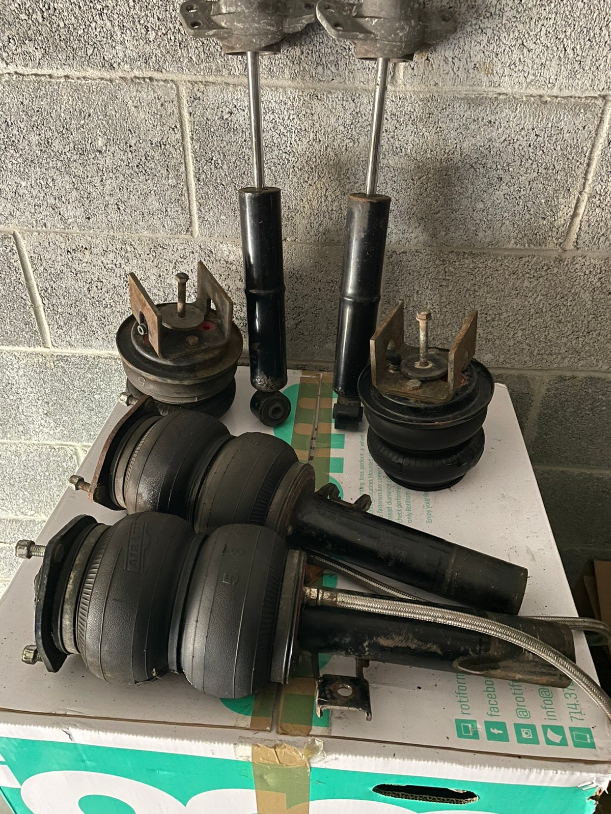 Airlift Performance Golf 5 6-blads, Ophalen