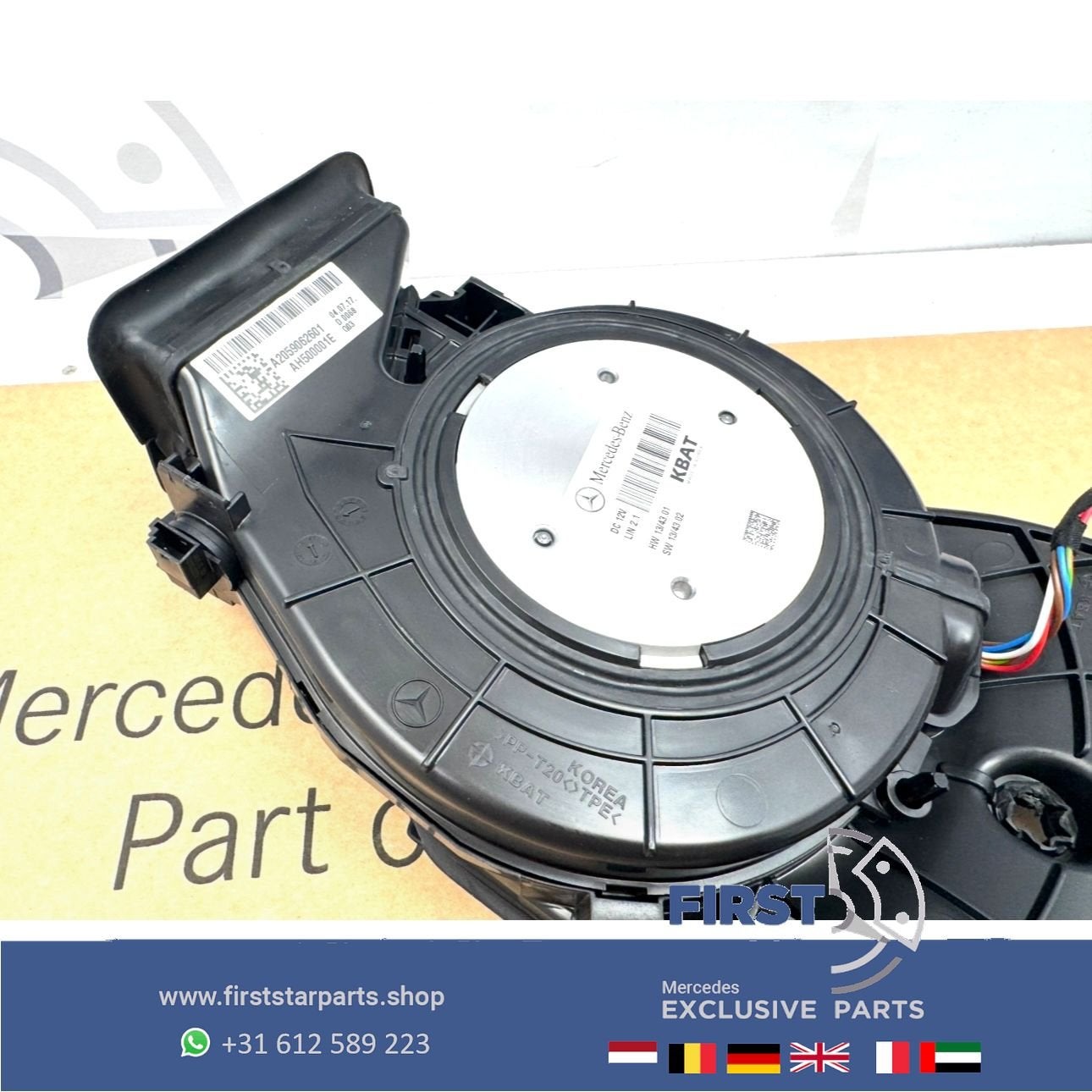 W205 W253 KOELVAN MODULE A2059062601 Mercedes C GLC MIDDENCO, Gebruikt, -, Ophalen of Verzenden, -