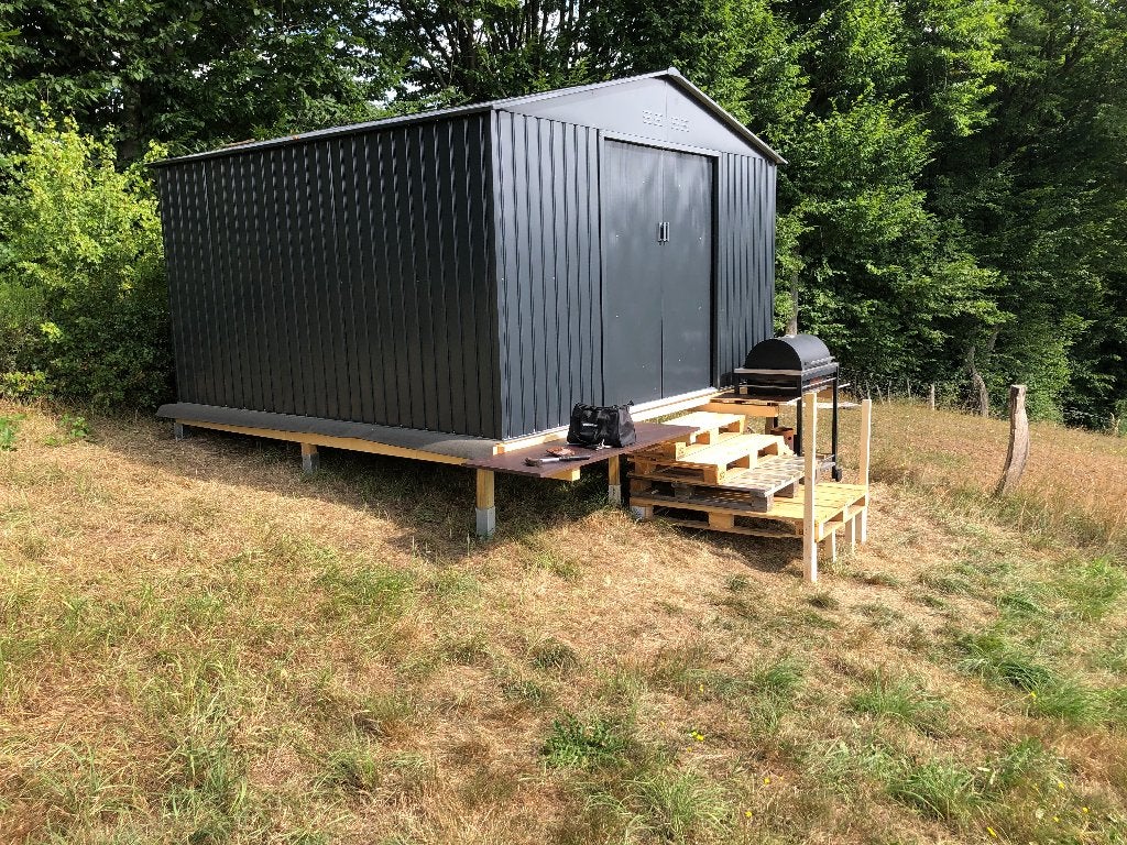 Abri de jardin, 200 à 400 cm, 250 à 300 cm, Enlèvement, Utilisé