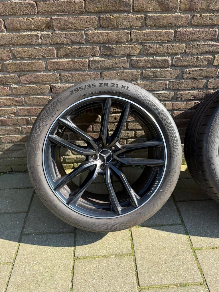 Mercedes GLC 63 et S X253 d'origine de 21 pouces Continental, Autos : Pièces & Accessoires, Pneus & Jantes, Jante(s), Pneus été