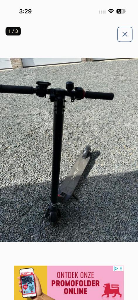 Step voor onderdelen, Fietsen en Brommers, Ophalen, Zo goed als nieuw