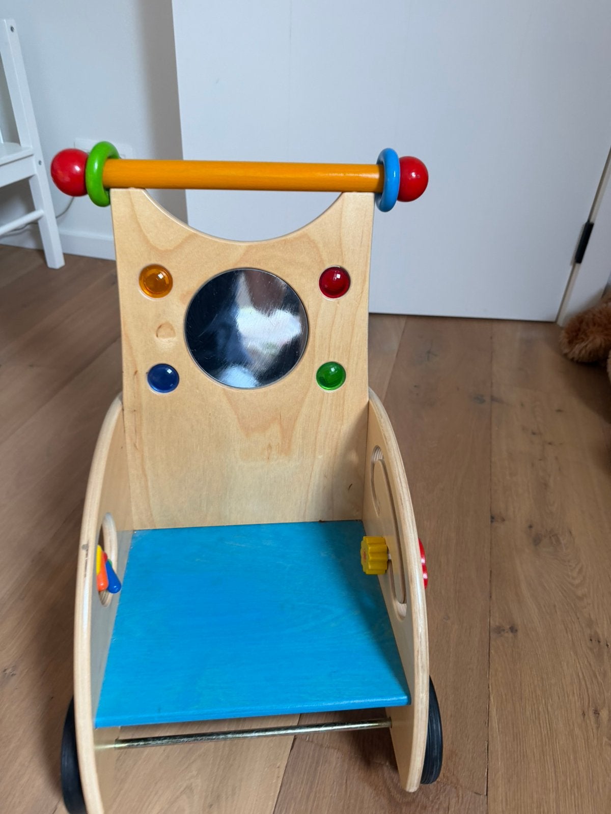 Haba houten loopwagen, Kinderen en Baby's, Ophalen, Zo goed als nieuw