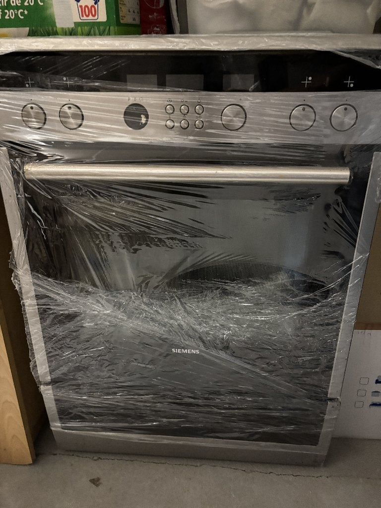 Siemens elektrisch fornuis, Elektronische apparatuur, Ophalen, Gebruikt, 4 kookzones, Vrijstaand
