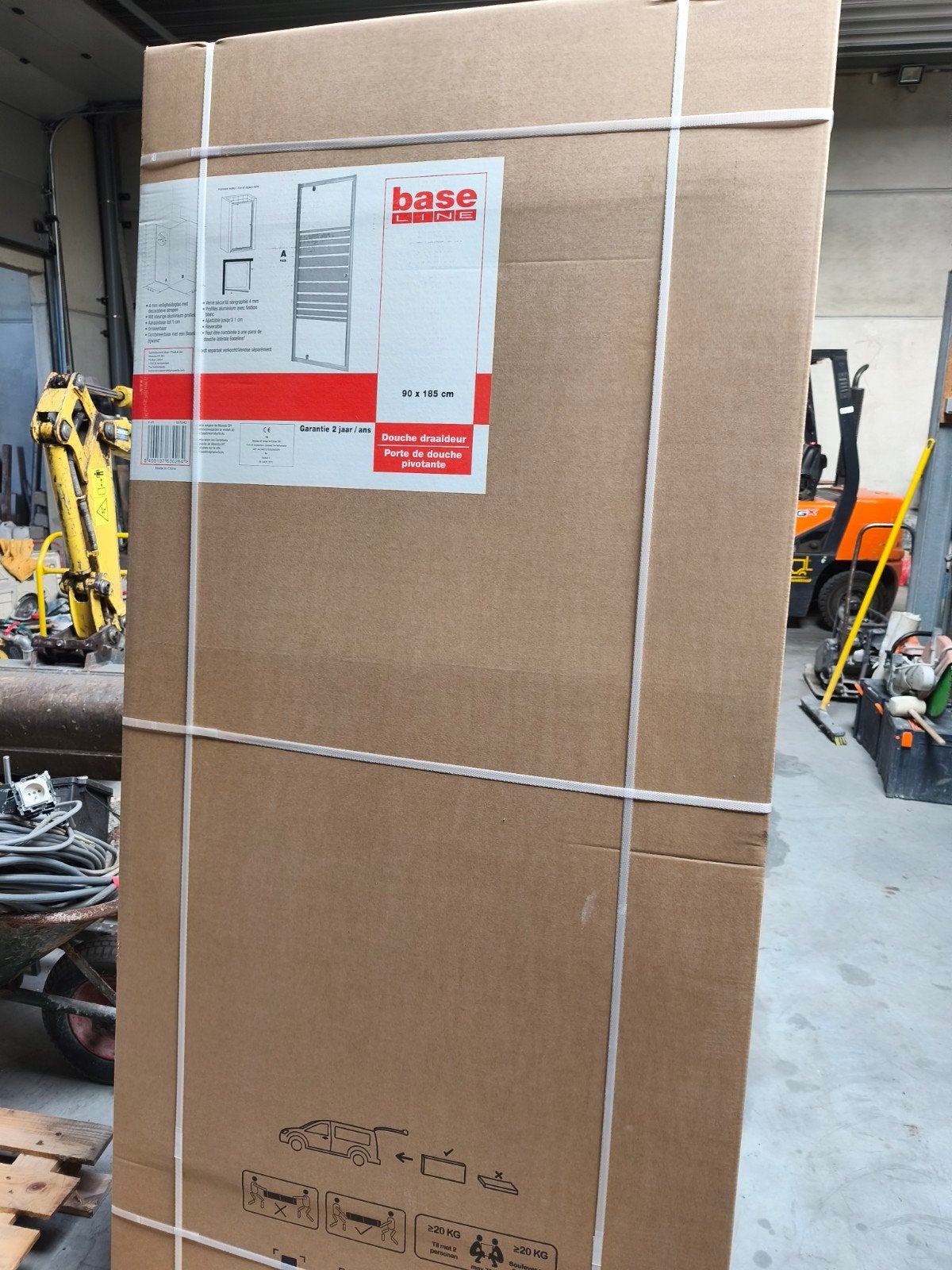 nieuwe douchedeur, Doe-het-zelf en Bouw, Ophalen