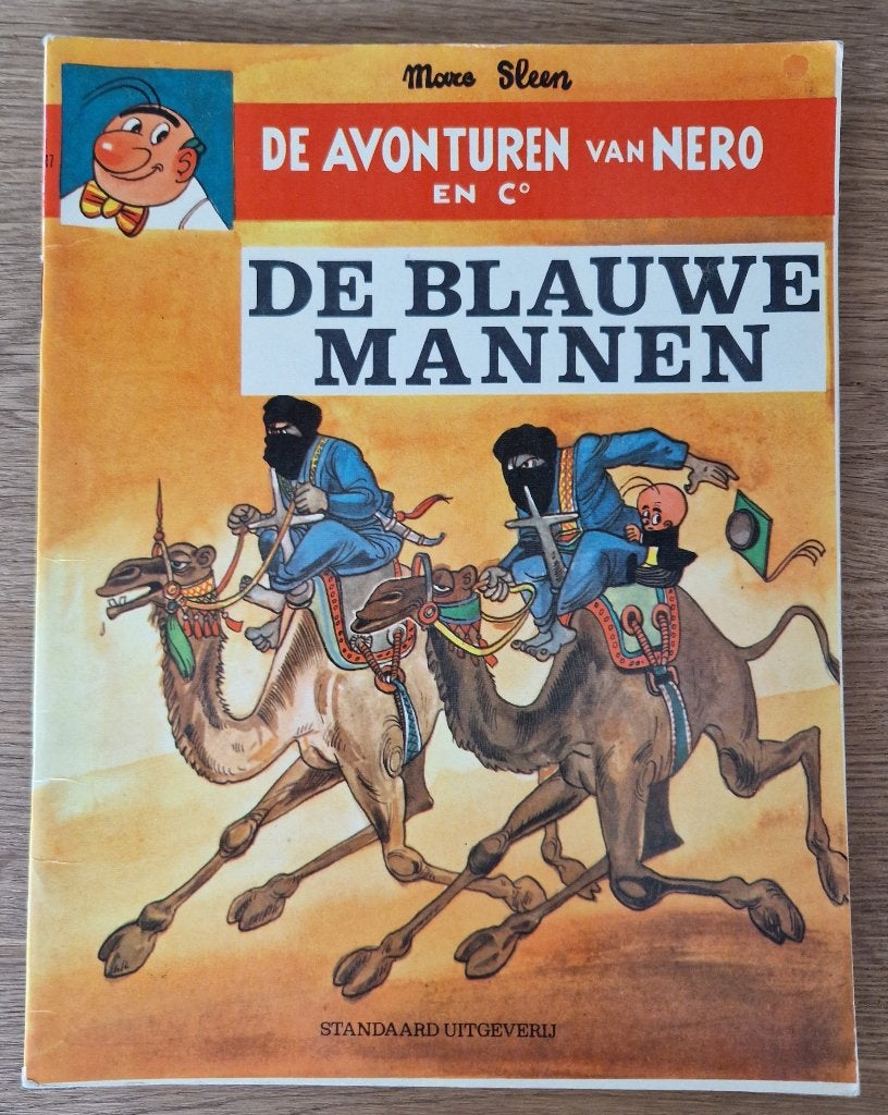 Nero - De blauwe mannen -17(1972) Strip, Une BD, Enlèvement ou Envoi, Comme neuf