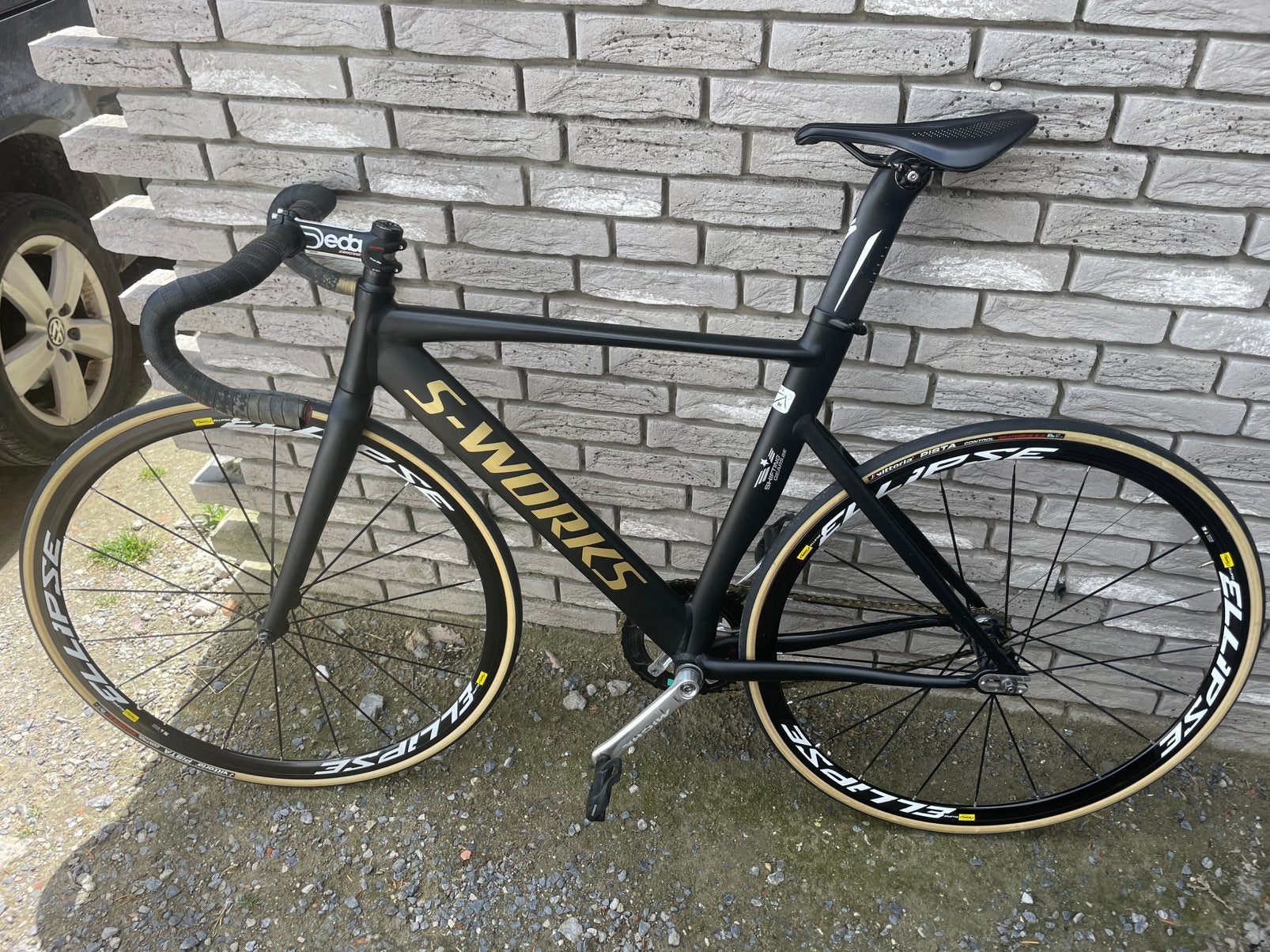 Piste fiets, Fietsen en Brommers, Fietsen | Racefietsen, Ophalen, Zo goed als nieuw
