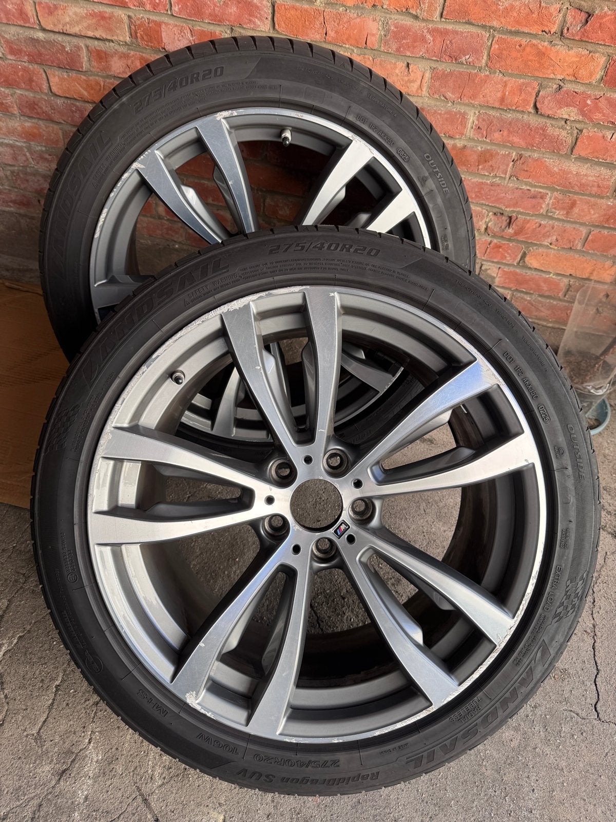 BMW F15 20 inch velgen, Enlèvement, 20 pouces, Pneus été, Pneu(s)