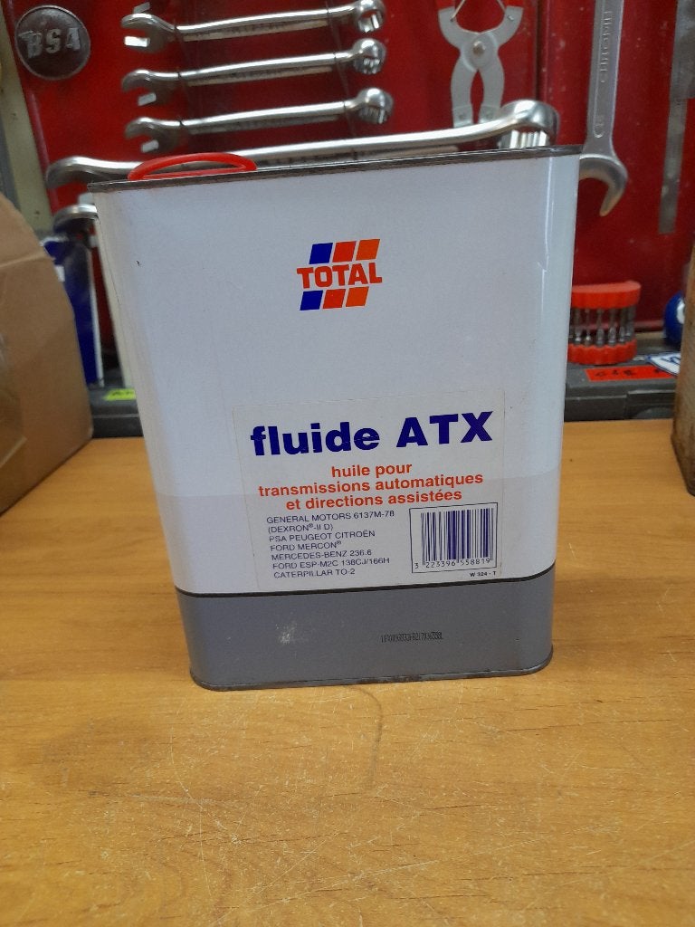 ancien bidon huile vide total fluide atx, Envoi, Utilisé, Autres types