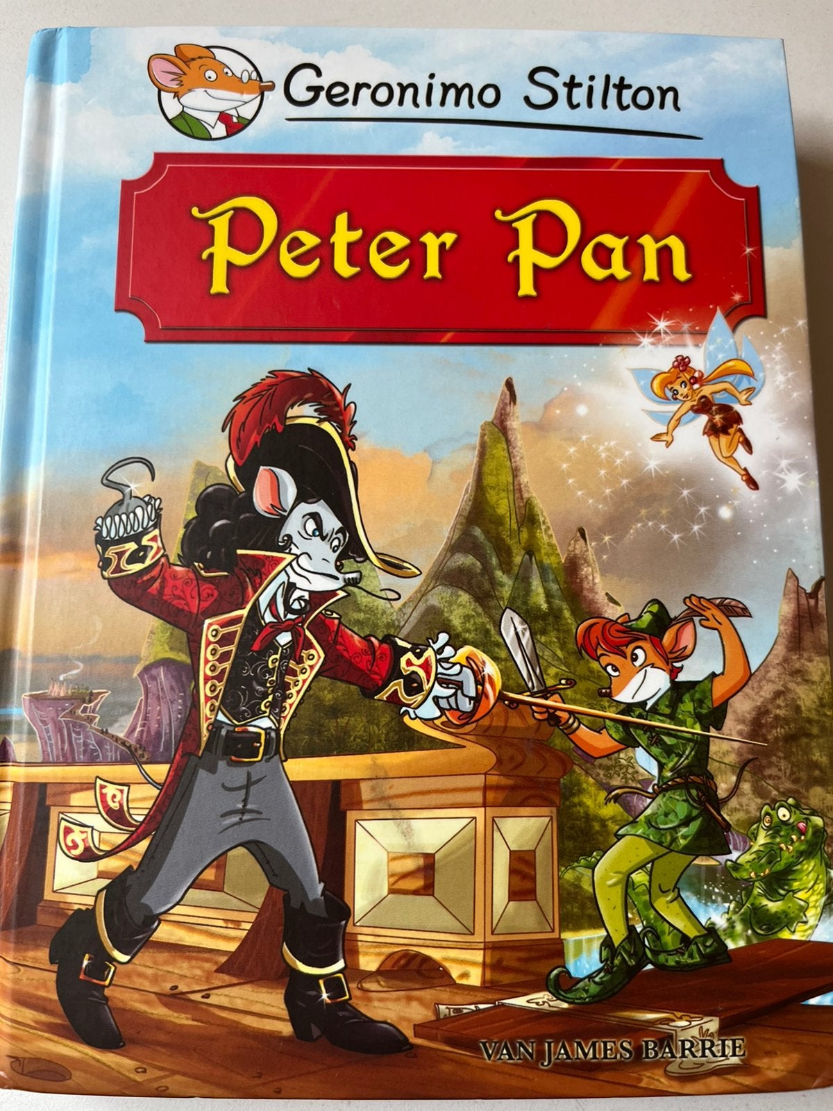 Geronimo Stilton - Peter pan, Ophalen, Zo goed als nieuw, Geronimo Stilton