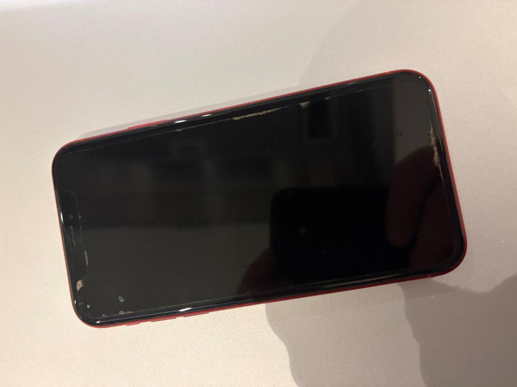 iPhone X R, Façade ou Cover, Enlèvement, Utilisé, Rouge
