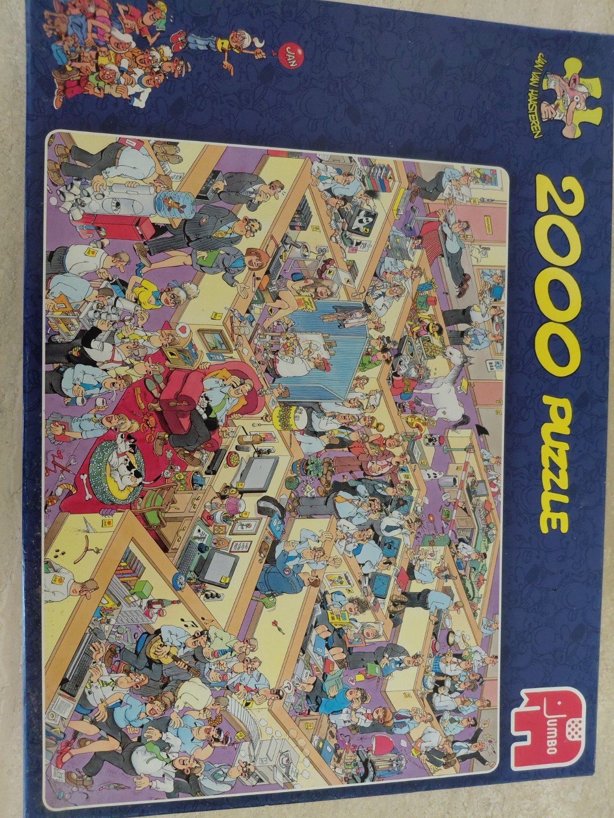 Puzzle JUMBO - dessin animé, Enlèvement