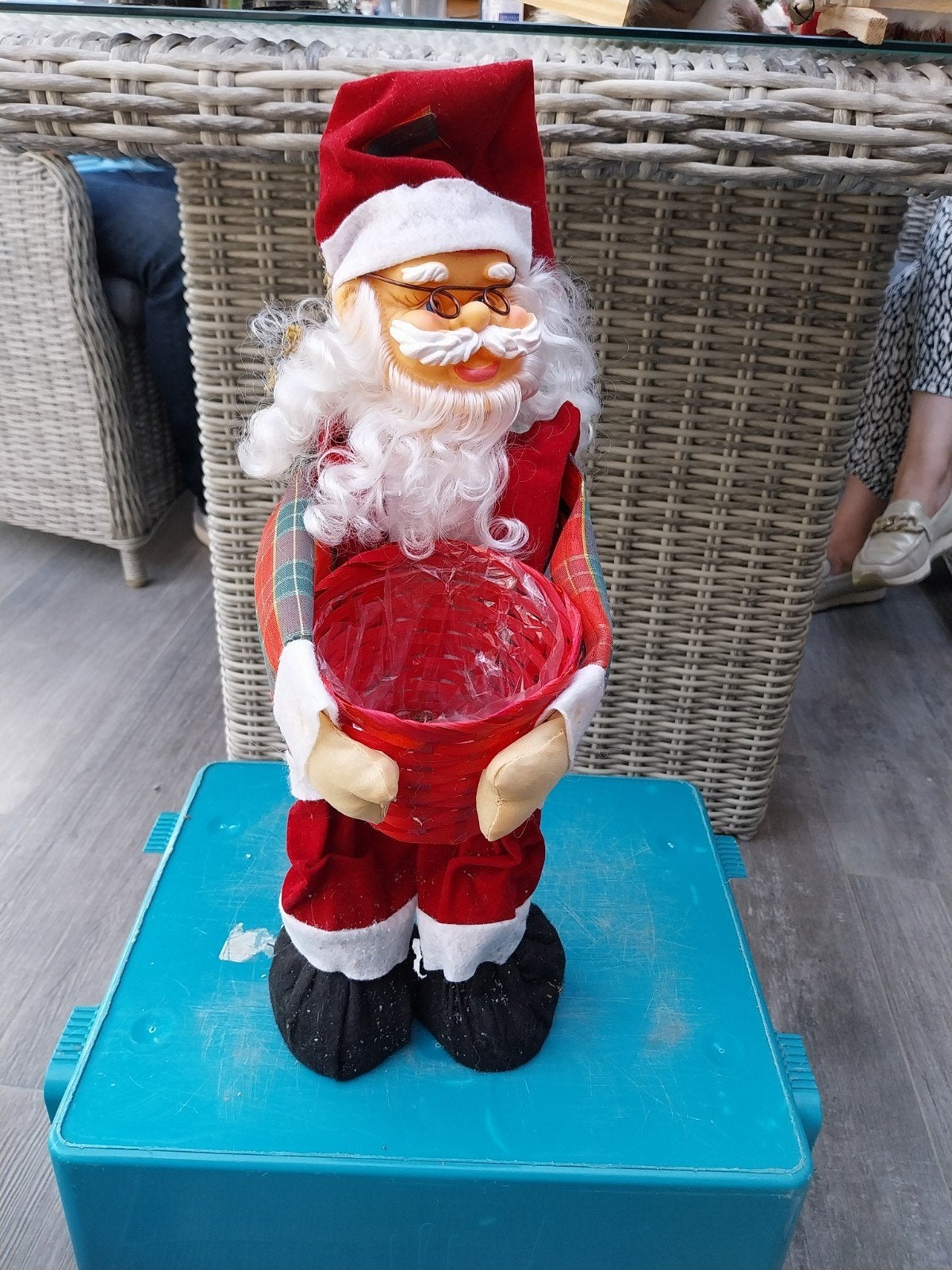 kerstman, Ophalen, Gebruikt