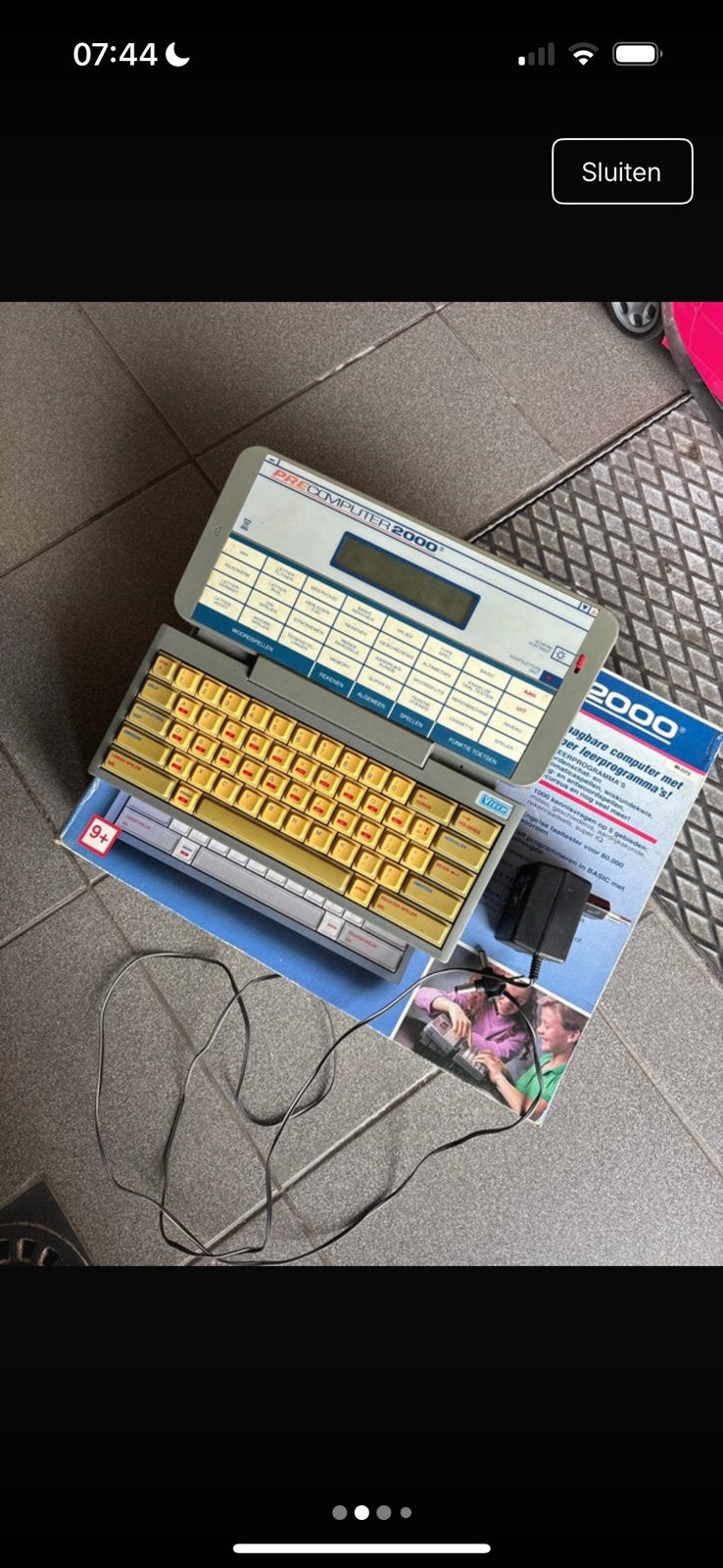Vtech pre computer 2000, Ophalen