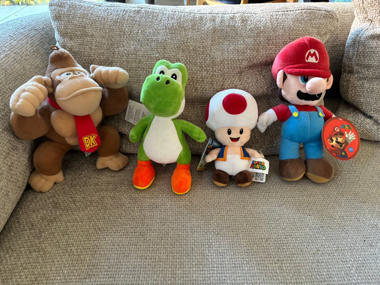 Knuffels Super Mario, Kinderen en Baby's, Ophalen of Verzenden, Zo goed als nieuw