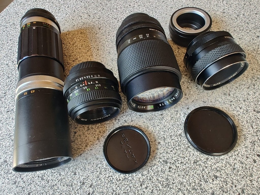 Objectifs vintage M42, Enlèvement, Olympus, M42, Téléobjectif
