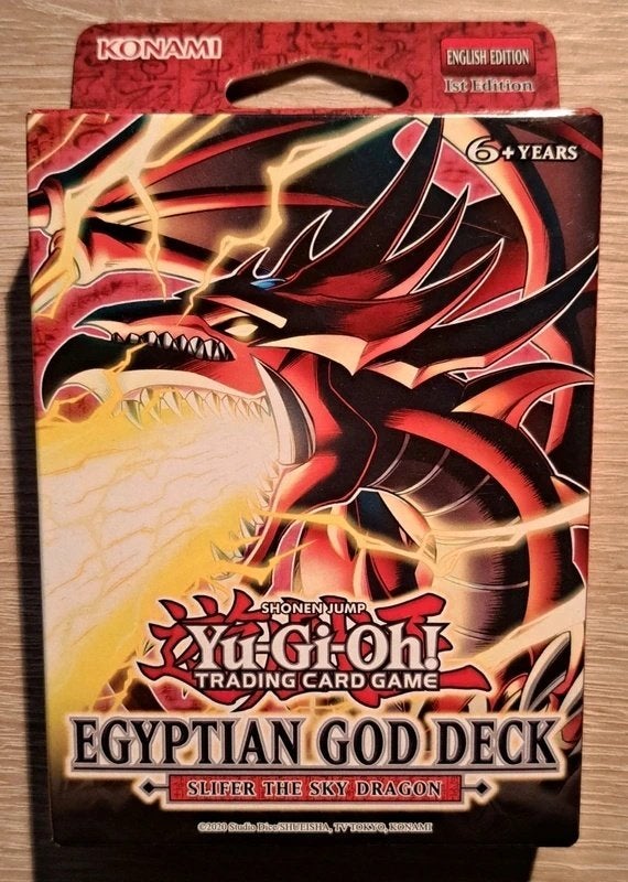 Yugioh Egyptian God Deck Slifer the Sky Dragon 1st Edition, Hobby en Vrije tijd, Verzamelkaartspellen | Yu-gi-Oh!, Ophalen of Verzenden