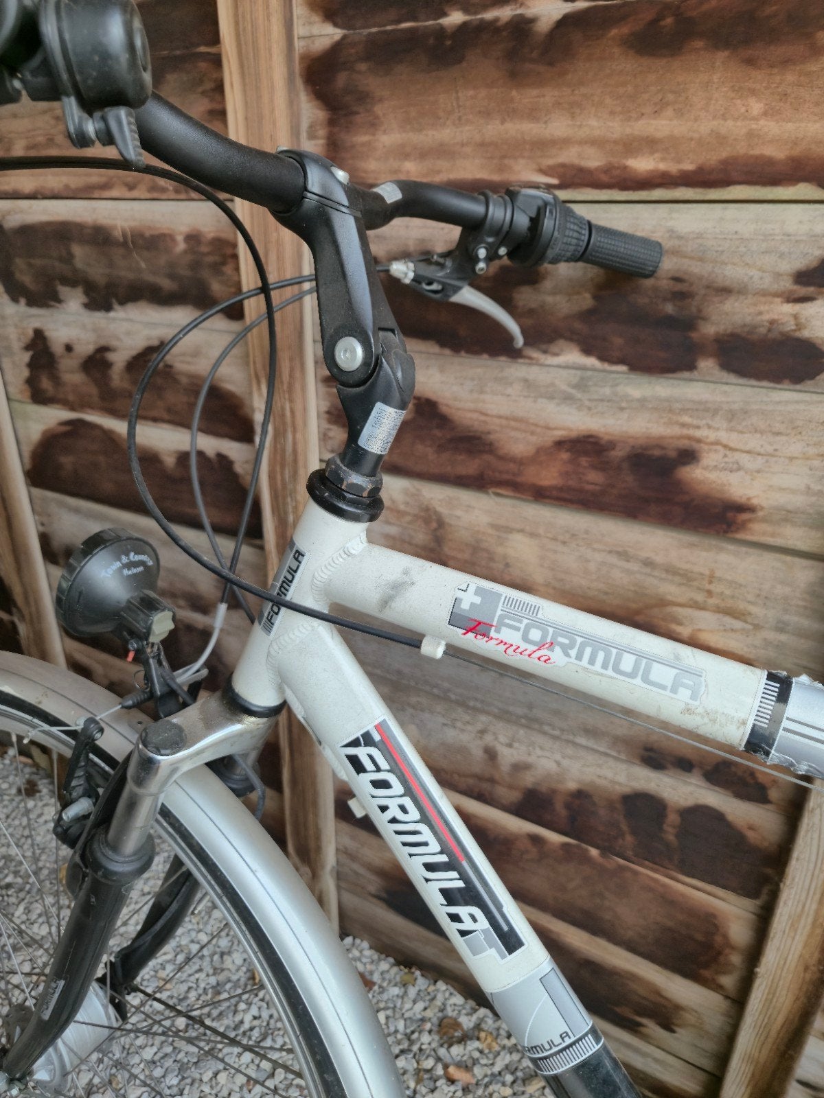 Herenfiets wit Formula, Fietsen en Brommers, Ophalen, Gebruikt, Minder dan 10 versnellingen