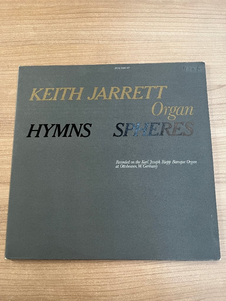 KEITH JARRETT - HYMNS SPHERES, Beschermende buitenhoes, Gebruikt, Ophalen of Verzenden, Dubbel-LP