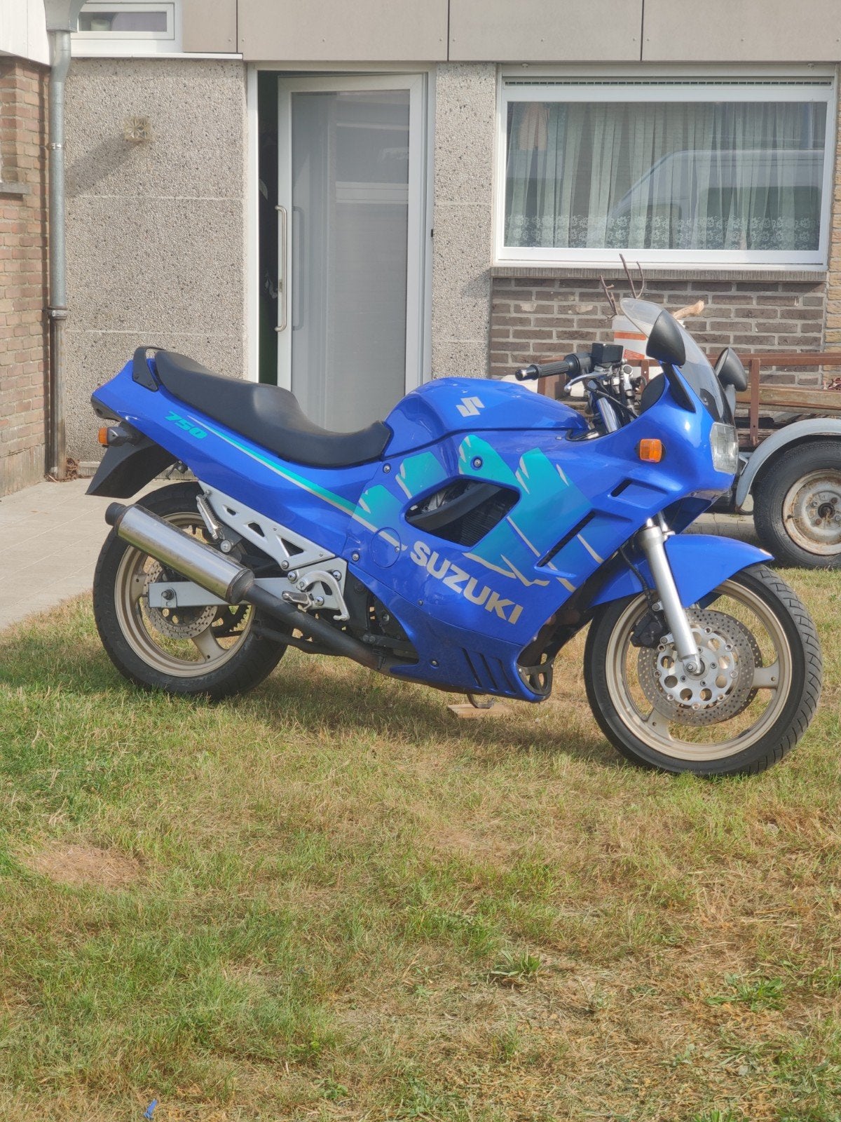Te koop moto Suzuki 750 cc, Ophalen, Gebruikt