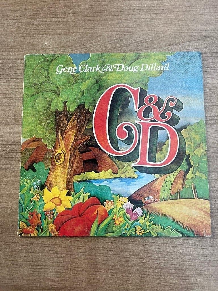 GENE CLARK AND DOUG DILLARD - G & D, LP, Ophalen of Verzenden, Classic Rock, Beschermende buitenhoes