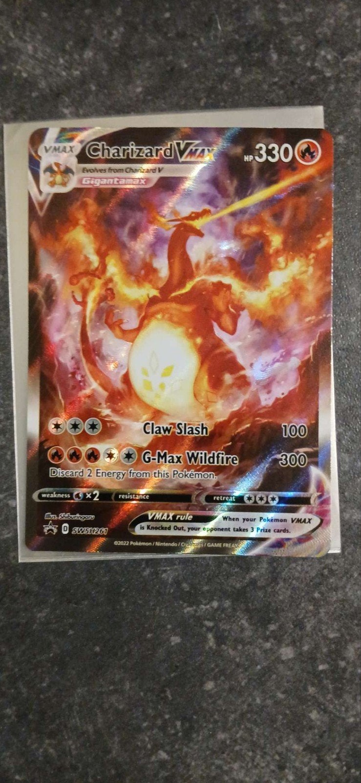 Pokémon Charizard swsh261, Hobby en Vrije tijd, Verzamelkaartspellen | Pokémon, Ophalen, Nieuw, Losse kaart