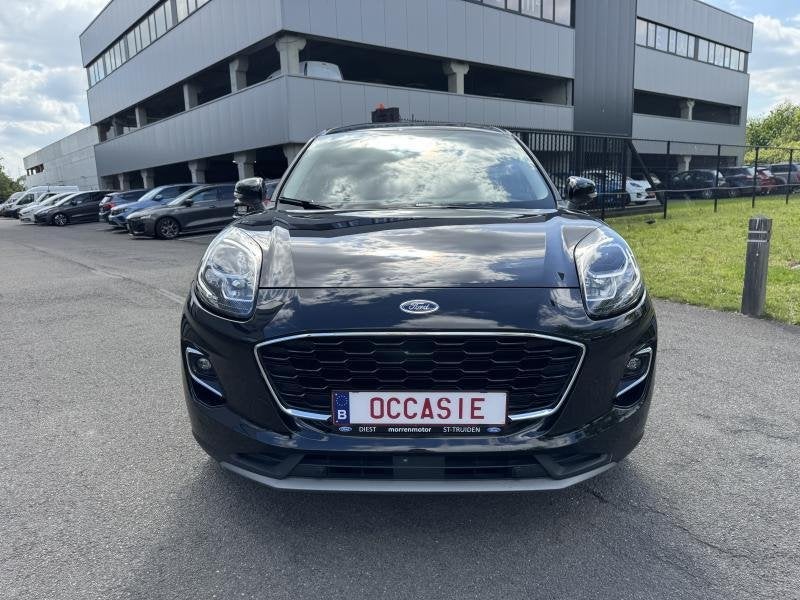 Ford Puma Titanium Ecoboost mHEV *14871 OC0681, Auto's, Parkeersensor, Puma, Zwart, Handgeschakeld