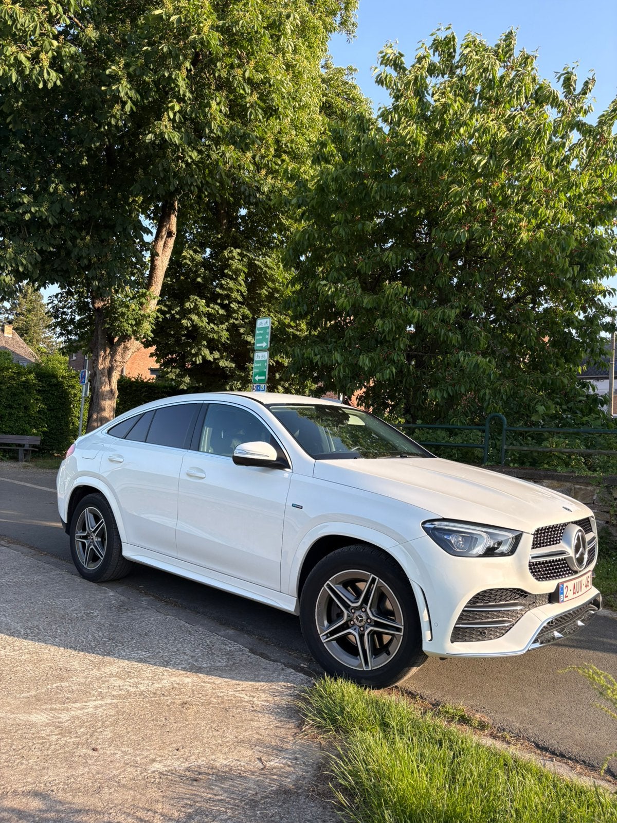 Mercedes GLE 350de  4 Matic !! État impeccable !!!, Automaat, 4 cilinders, Wit, Particulier