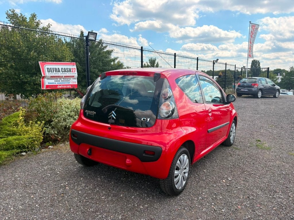 Citroën C1 1.0i Séduction 3 Portes 2011#GARANTIE 12 MOIS, Autos, Rouge, Euro 5, Achat, Entreprise