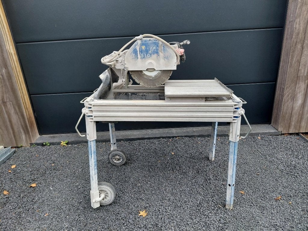 CARAT tegelzaagmachine met waterkoeling, Doe-het-zelf en Bouw, Ophalen, Zo goed als nieuw, Overige typen, Carat