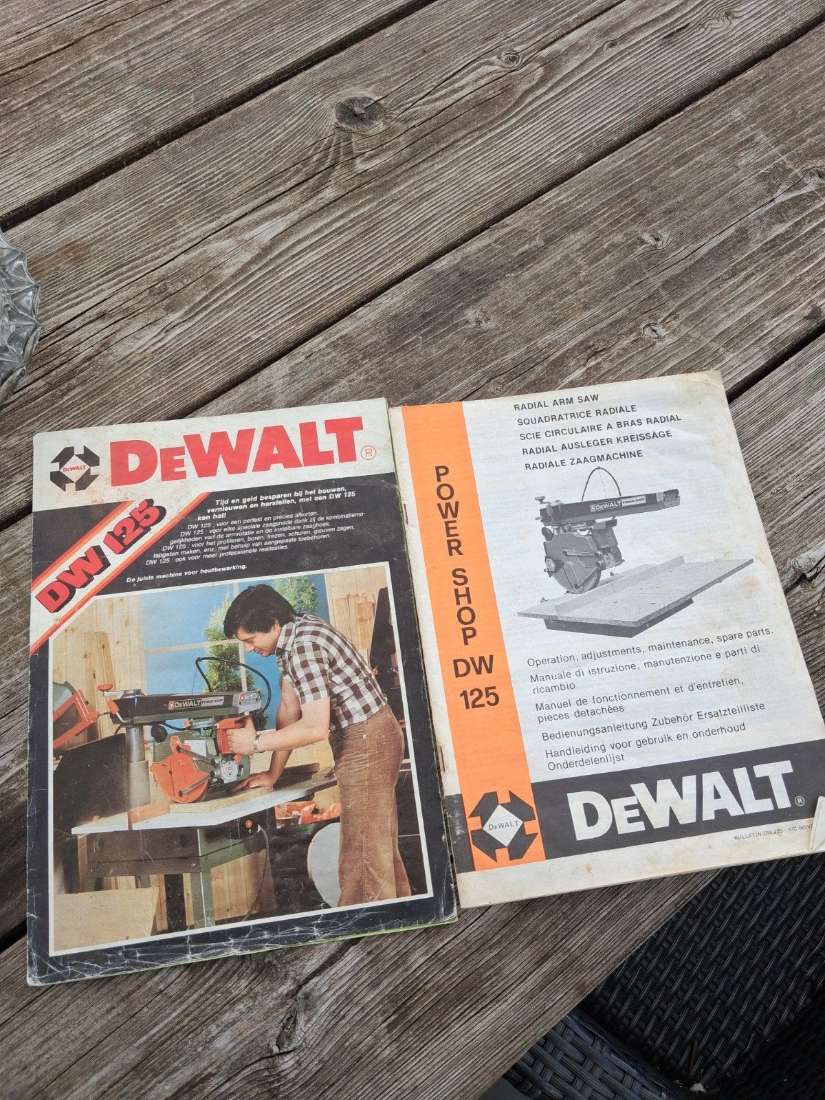 dewalt radiaalzaag, Doe-het-zelf en Bouw, Gereedschap | Zaagmachines, Ophalen, Dw125