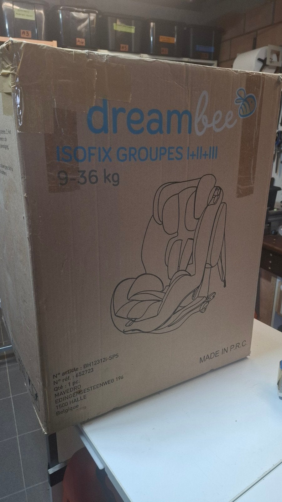 SIÈGE AUTO BÉBÉ NEUF, Neuf, Autres marques, Mode veille, 9 à 36 kg