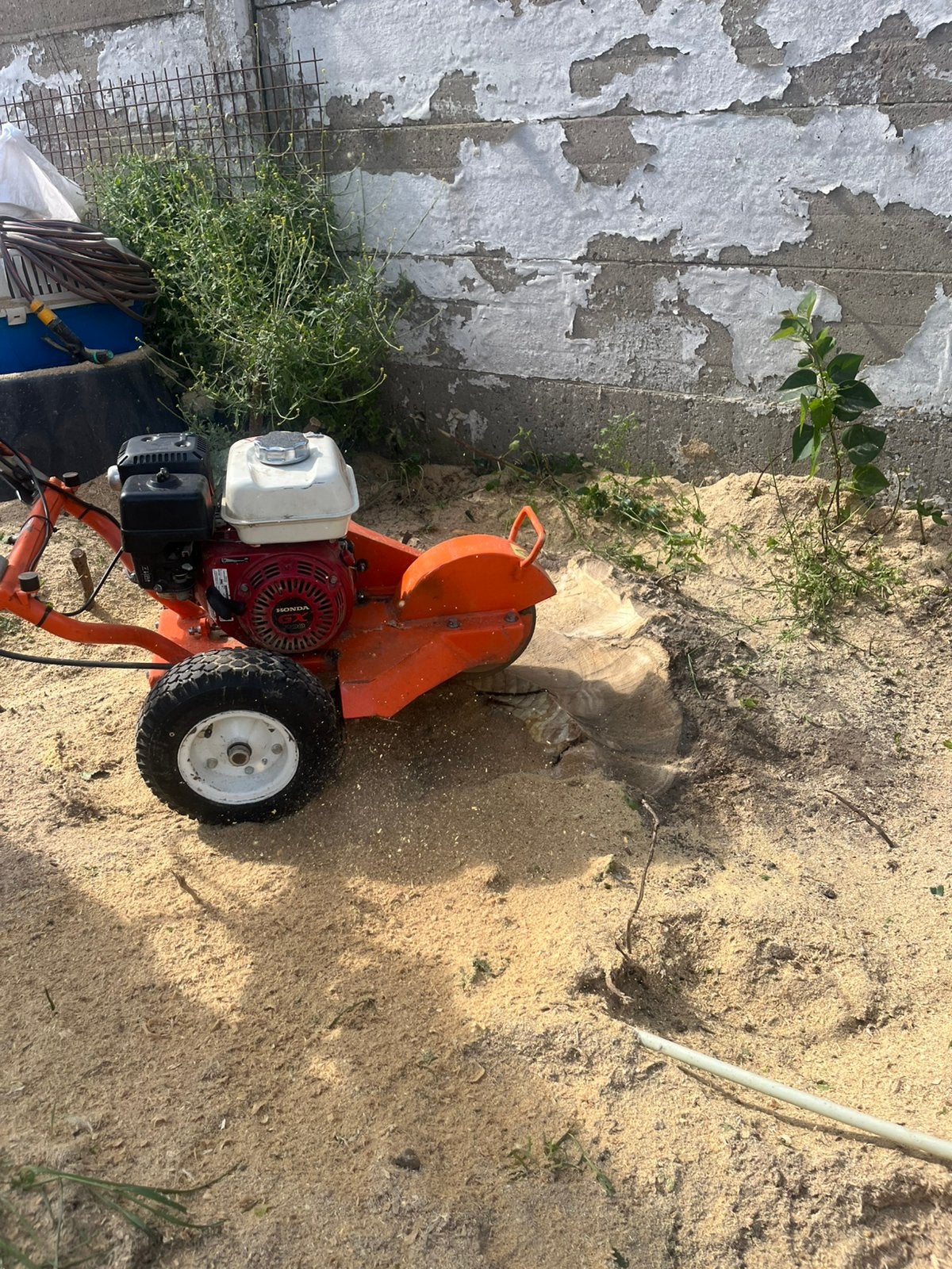 Honda stomptrimmer/te huur!, Tuin en Terras, Hakselaars, Zo goed als nieuw, Ophalen