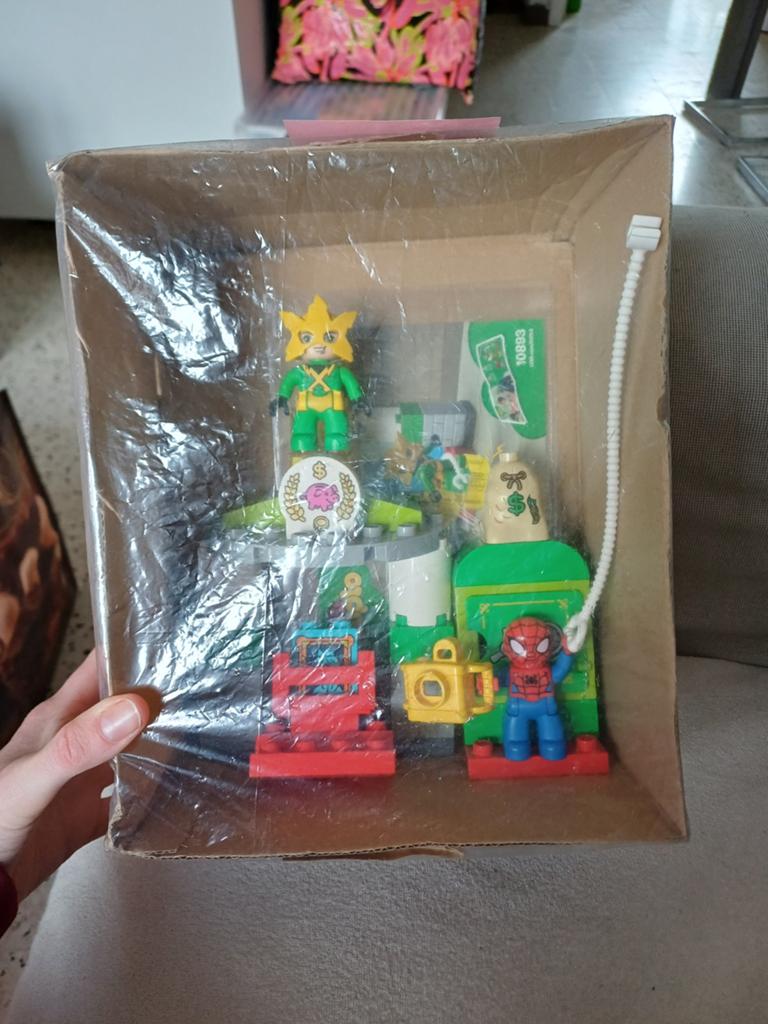 Lego duplo 10893, Ophalen, Marvel, Zo goed als nieuw, Compleet