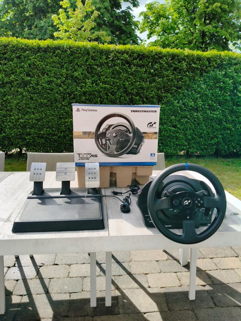 PlayStation PC Thrustmaster T300RS GT EDITION racestuur zgan, Enlèvement, Comme neuf, Volant ou Pédales, PlayStation 4