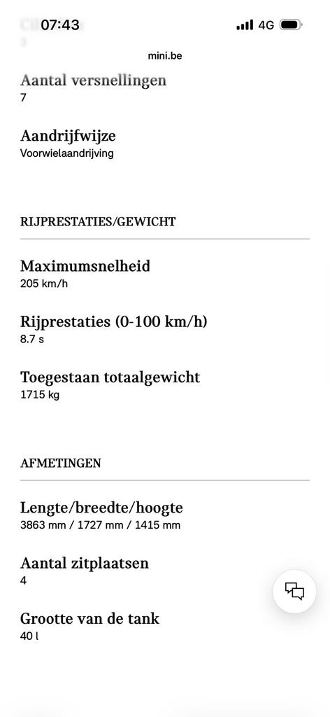 Mini cabrio, Auto's, Automaat, 1499 kW, Leder, Particulier