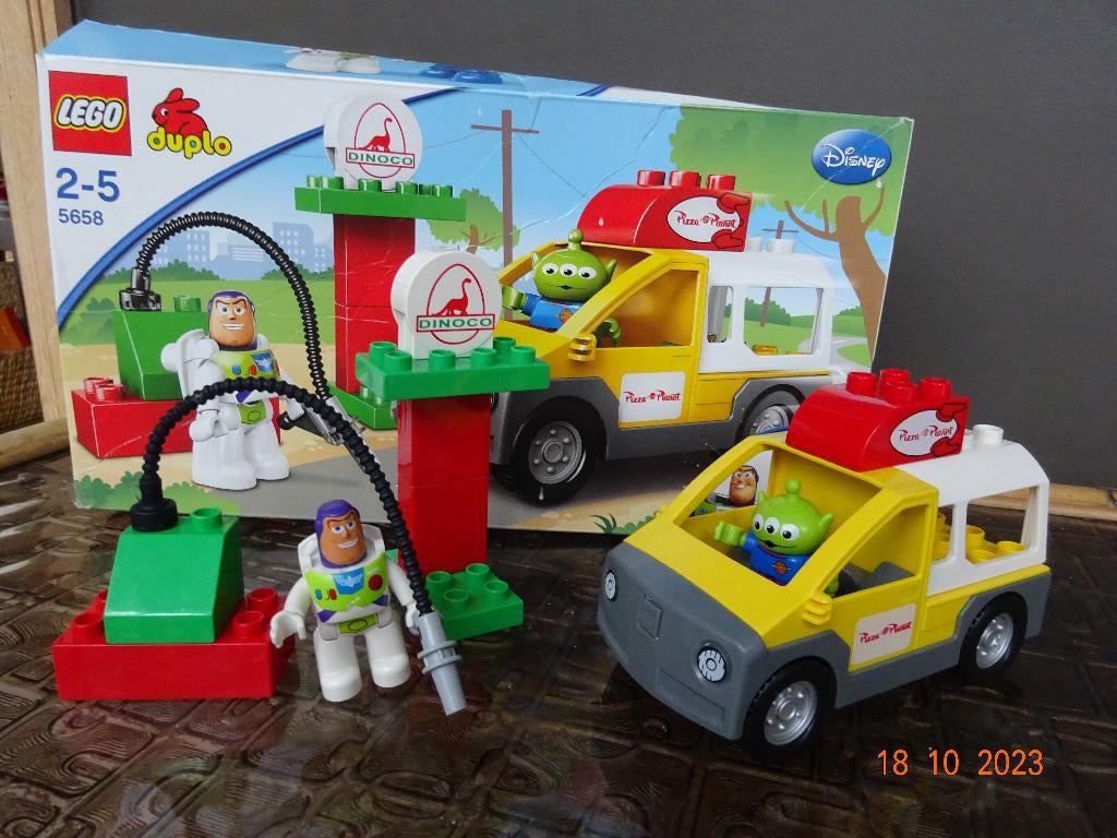 LEGO DUPLO Toy Story 3 Pizza Planet Vrachtwagen - 5658, Enlèvement ou Envoi, Duplo