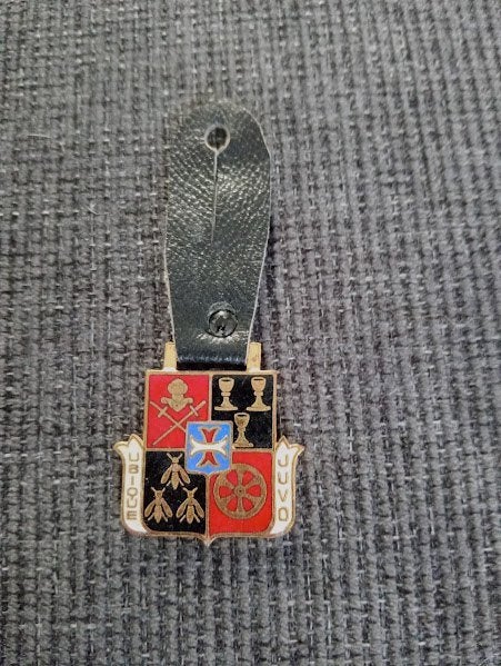 Ancienne breloque A.B.L., Enlèvement ou Envoi, Armée de terre, Emblème ou Badge