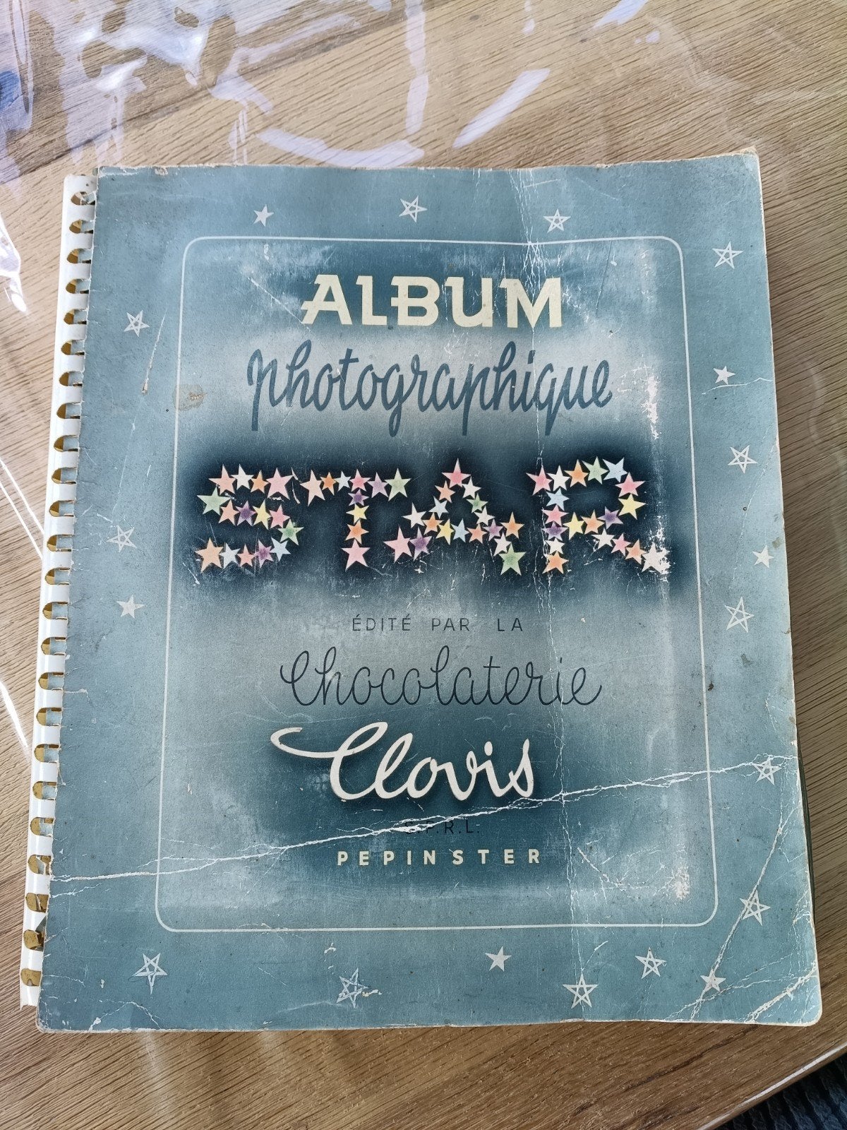 album photographique fotoalbum star door chocolaterie clovis, Enlèvement ou Envoi, Photo