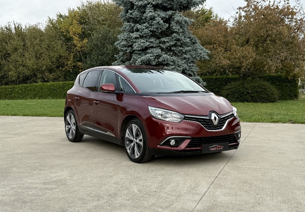 Renault Scenic 1.5 Diesel * Automatique - Keyless * GAR 12M, Autos, Rouge, Achat, Euro 6, Garantie prolongée