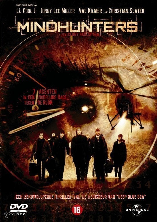 DVD #35 - MINDHUNTERS (1 disc edition), Cd's en Dvd's, Dvd's | Thrillers en Misdaad, Gebruikt, Horror, Engels, Nederlands, Ophalen of Verzenden