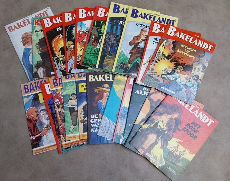 Grote Bakelandt Collectie – 73 Strips, Boeken, Hec Leemans, Meerdere stripboeken, Ophalen, Gelezen