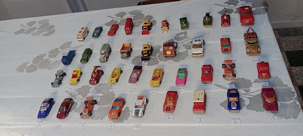 Lot -  Unité Voitures Matchbox Superfast Vintage Lesney, Hobby & Loisirs créatifs, Enlèvement ou Envoi, Voiture