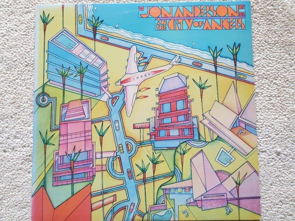 Jon Anderson : In the city of angels - LP, Enlèvement ou Envoi, Comme neuf, LP